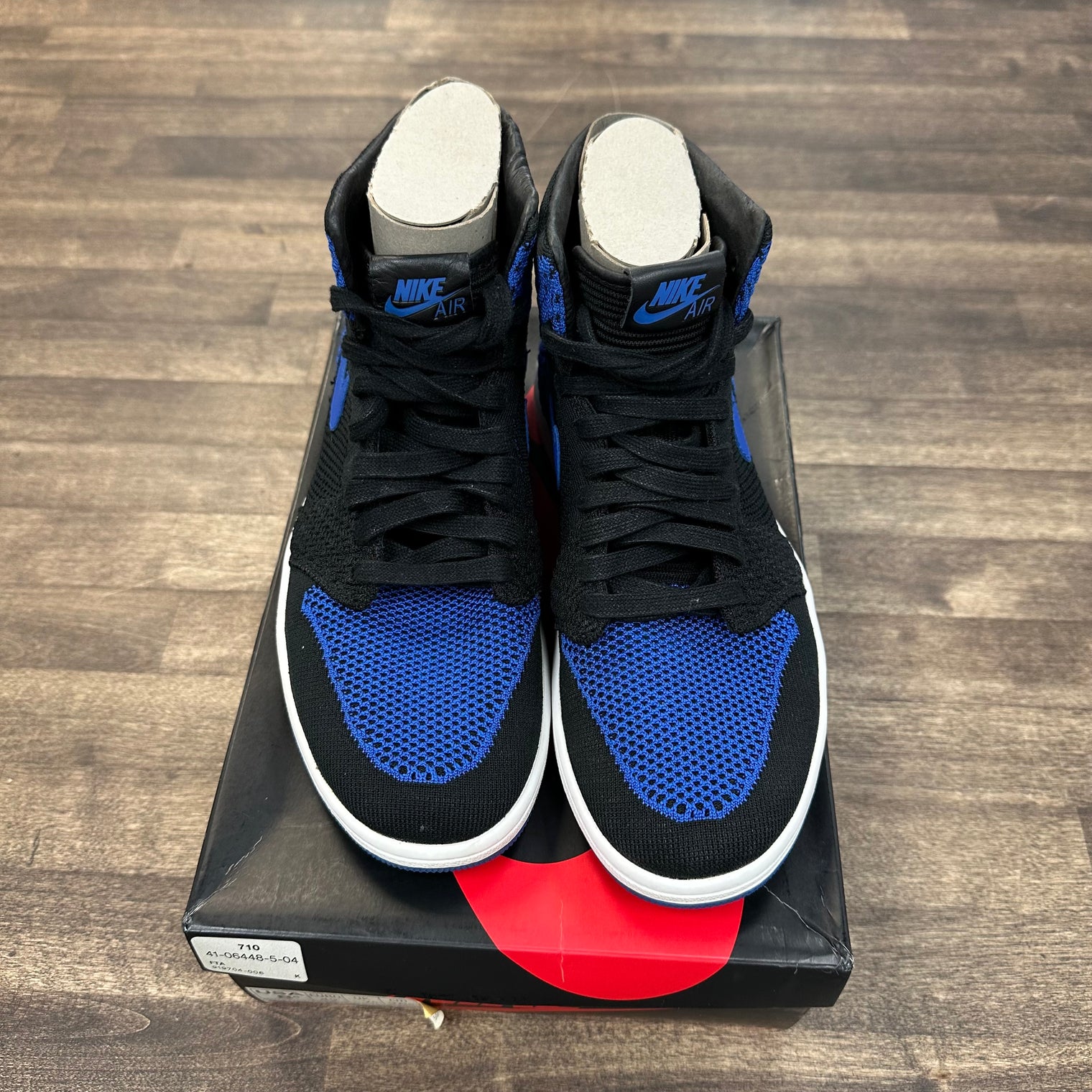 Royal Jordan 1 High Flyknit (USED)
