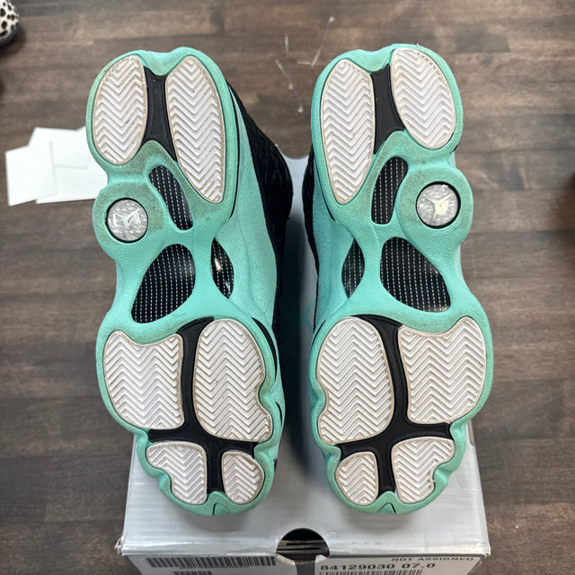 (GS) Island Green Silver Jordan 13 (USED)