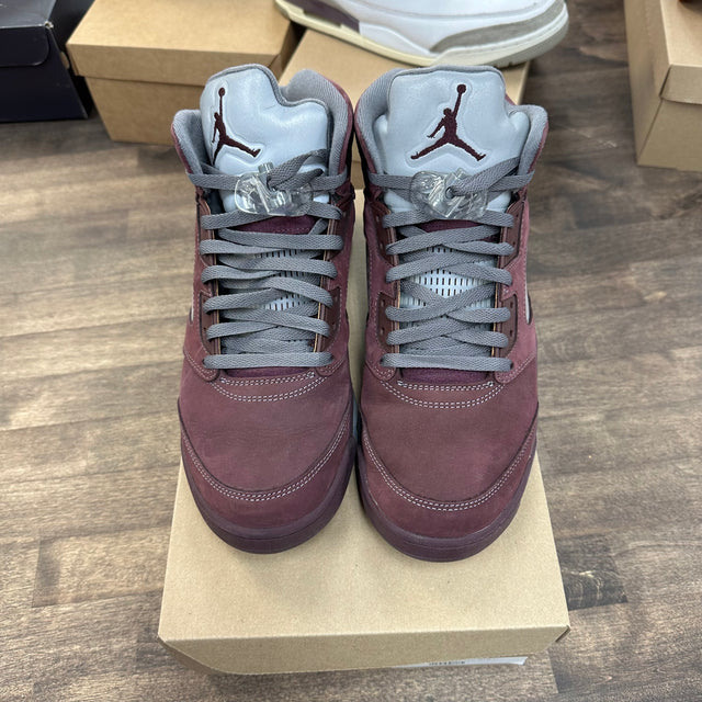 Burgundy Jordan 5 Retro (USED,No Box)