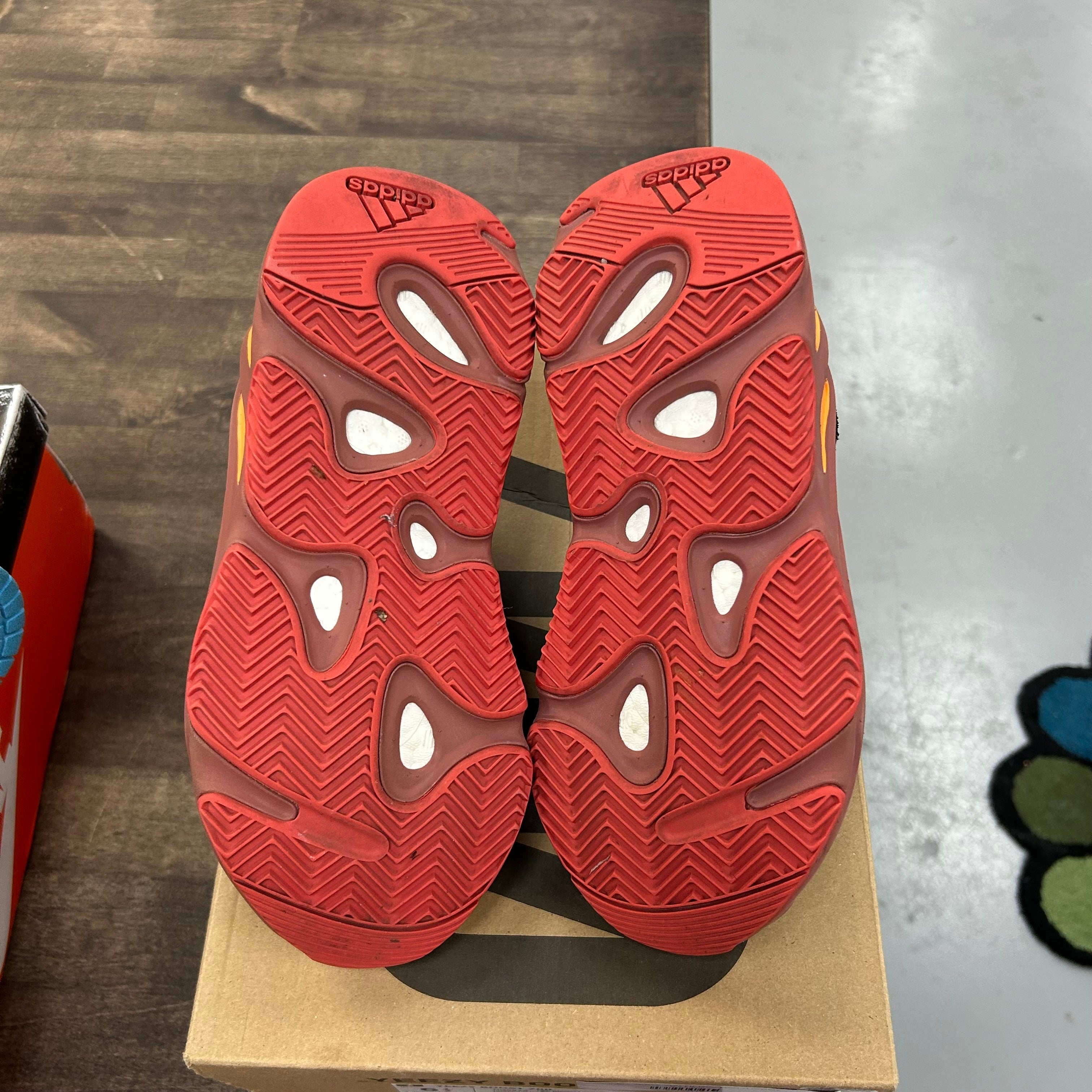 Adidas Yeezy 700 Hi-Res Red (USED) Size 6.5Y (Pre-Owned) - Image 5