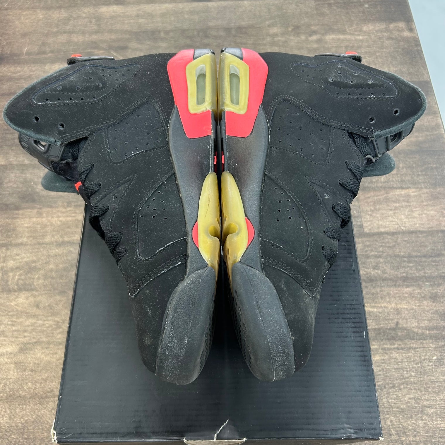 Black Infrared Jordan 6 Retro (2014) (GS) (USED)