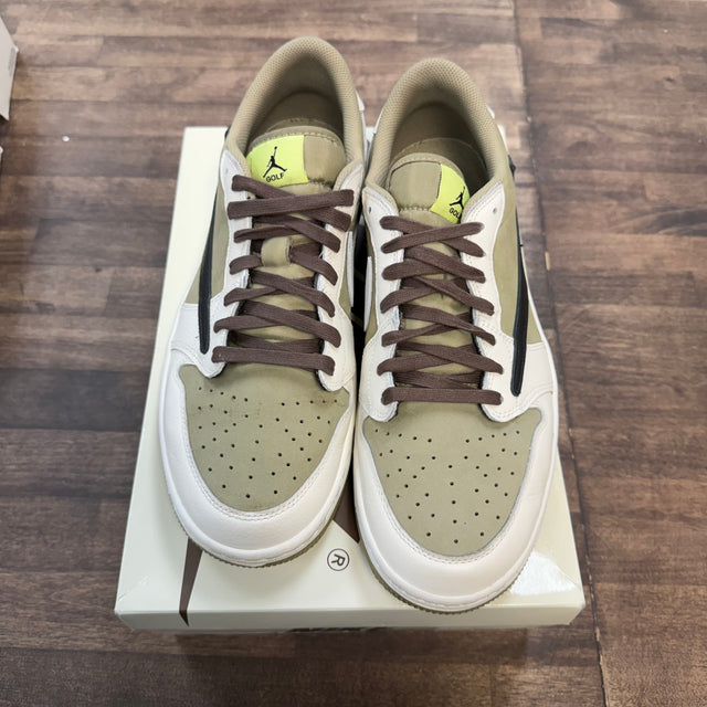 Travis Scott Neutral Jordan 1 Retro Low Golf (USED)