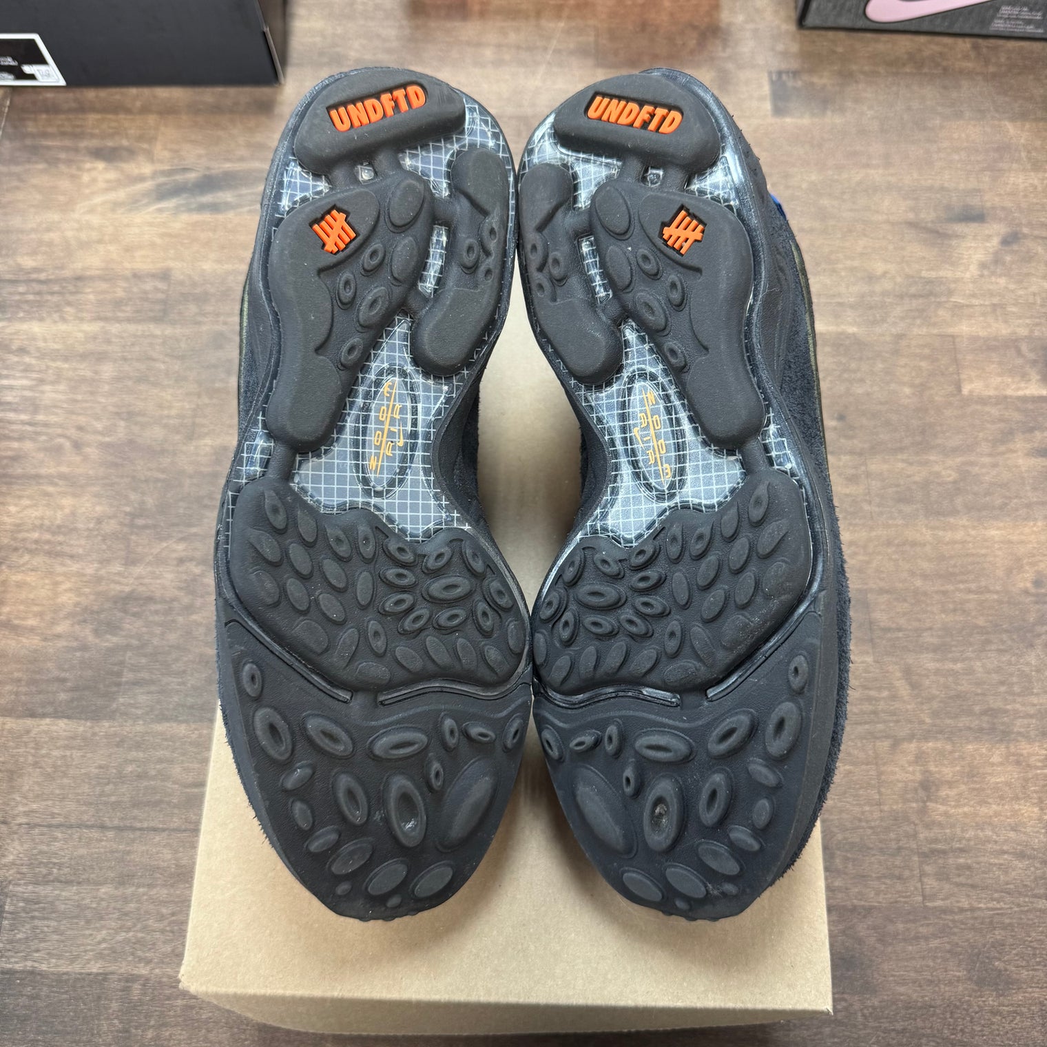 Undefeated Cargo Khaki Air Zoom Spiridon (USED, no box)