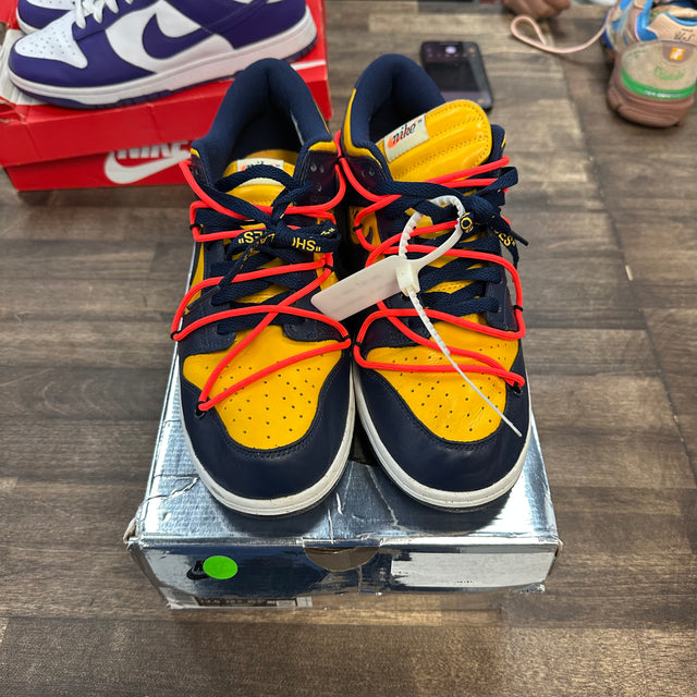 Off-White Nike Dunk Low University Gold (USED)