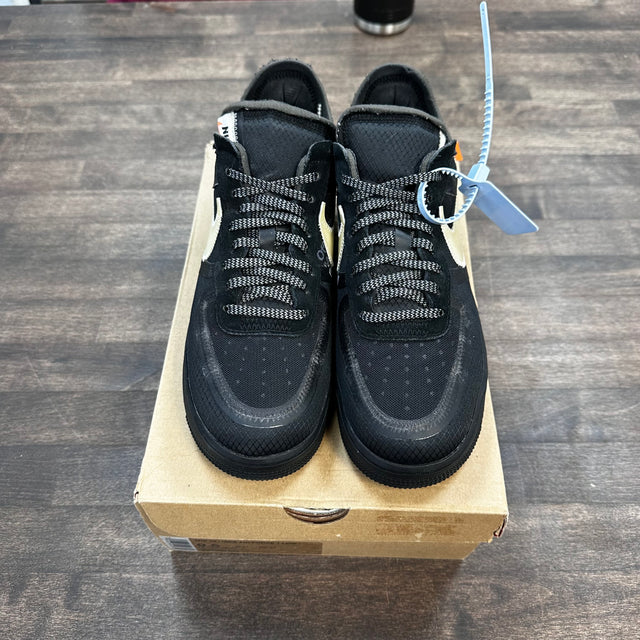 Off-White Nike Air Force 1 Low Black (USED)