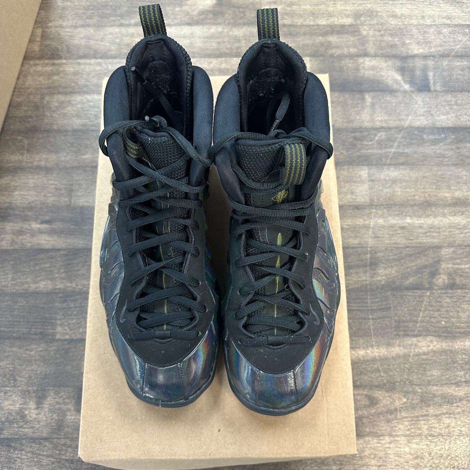 Nike Air Foamposite One Legion Green (GS) (Used, No Box)