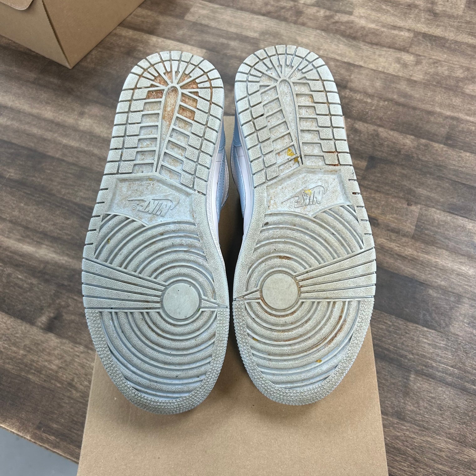 Jordan 1 Low White Ice Blue (W) (USED, No Box)