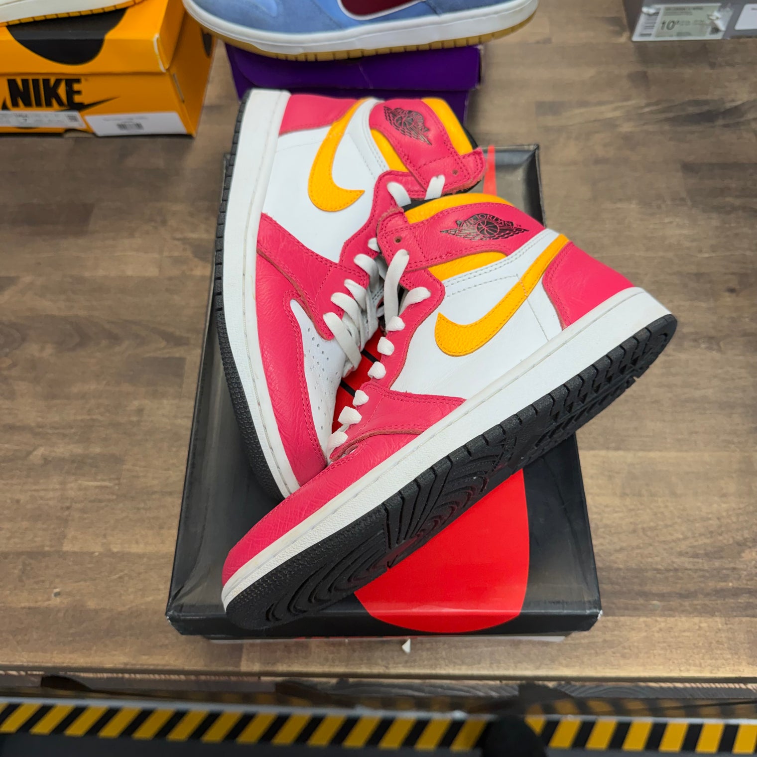 Light Fusion Jordan 1 High Retro OG (USED)