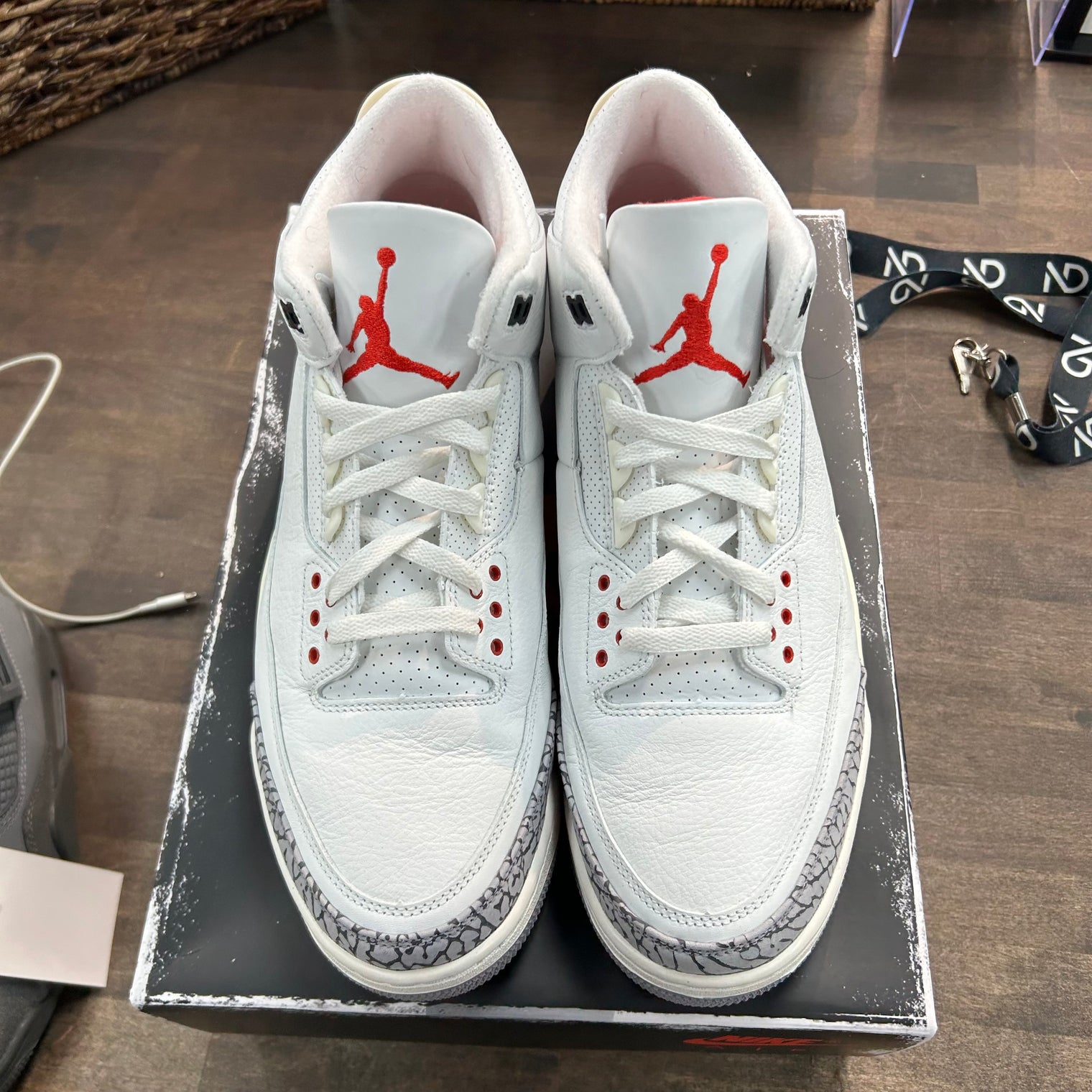 White Cement Reimagined Jordan 3 (USED)