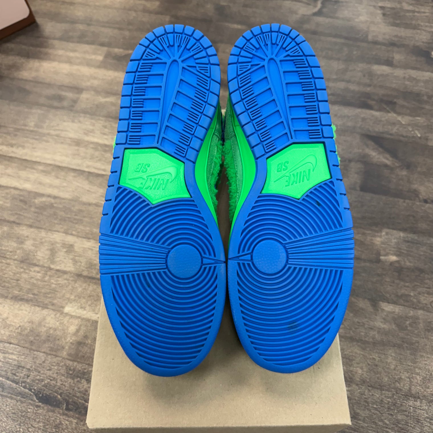 Grateful Dead Bears Green SB Dunk Low (Lightly Worn, No Box)
