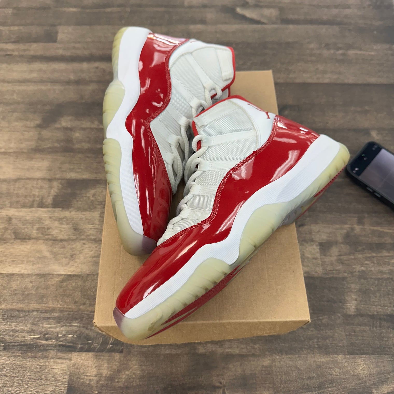 Cherry Jordan 11 Retro (Used, No Box)