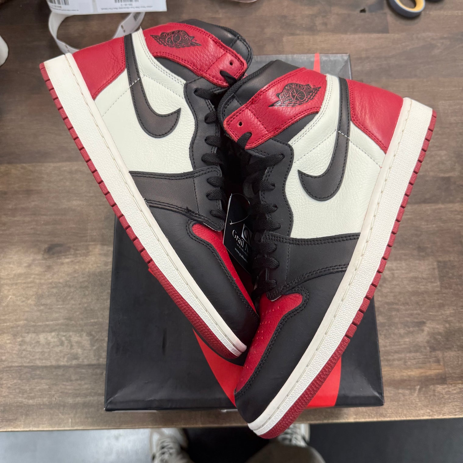 Jordan 1 Retro High Bred Toe (US 11.5) (USED)