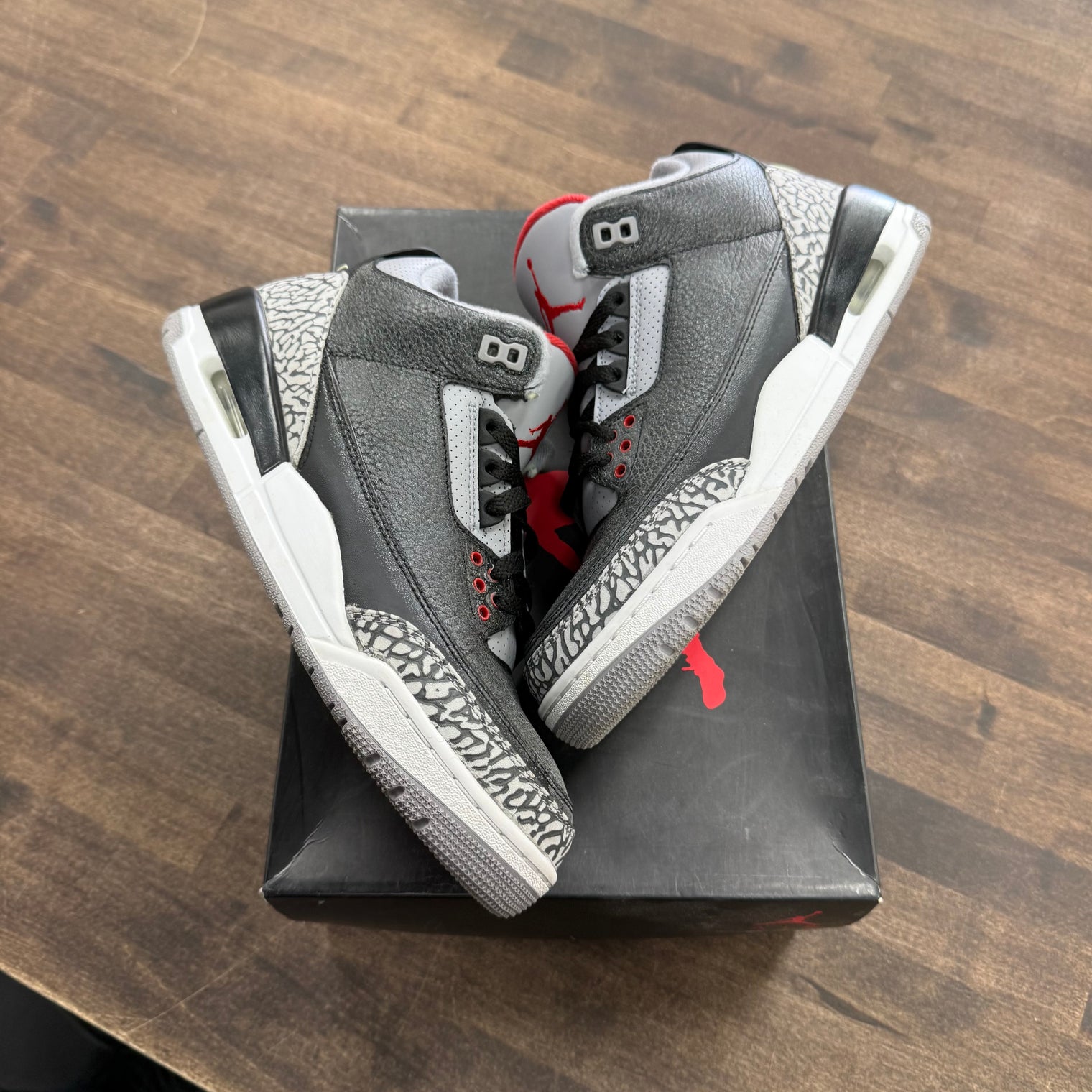 Black Cement Jordan 3 Retro (2018) (USED)