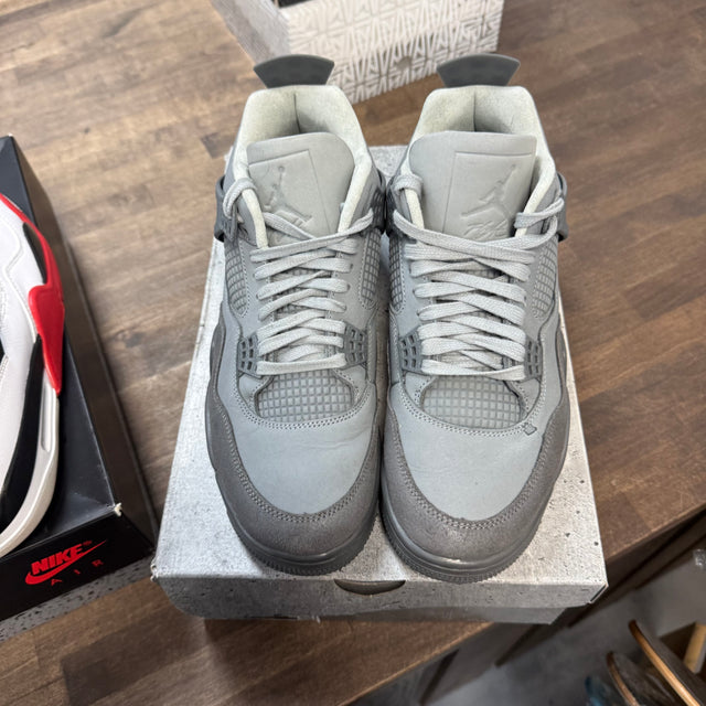 Jordan 4 Retro SE Paris Olympics Wet Cement (US 9.5) (Lightly Worn)