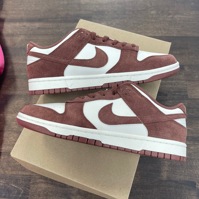 (W) Red Sequoia Next Nature Dunk Low (USED,No Box)