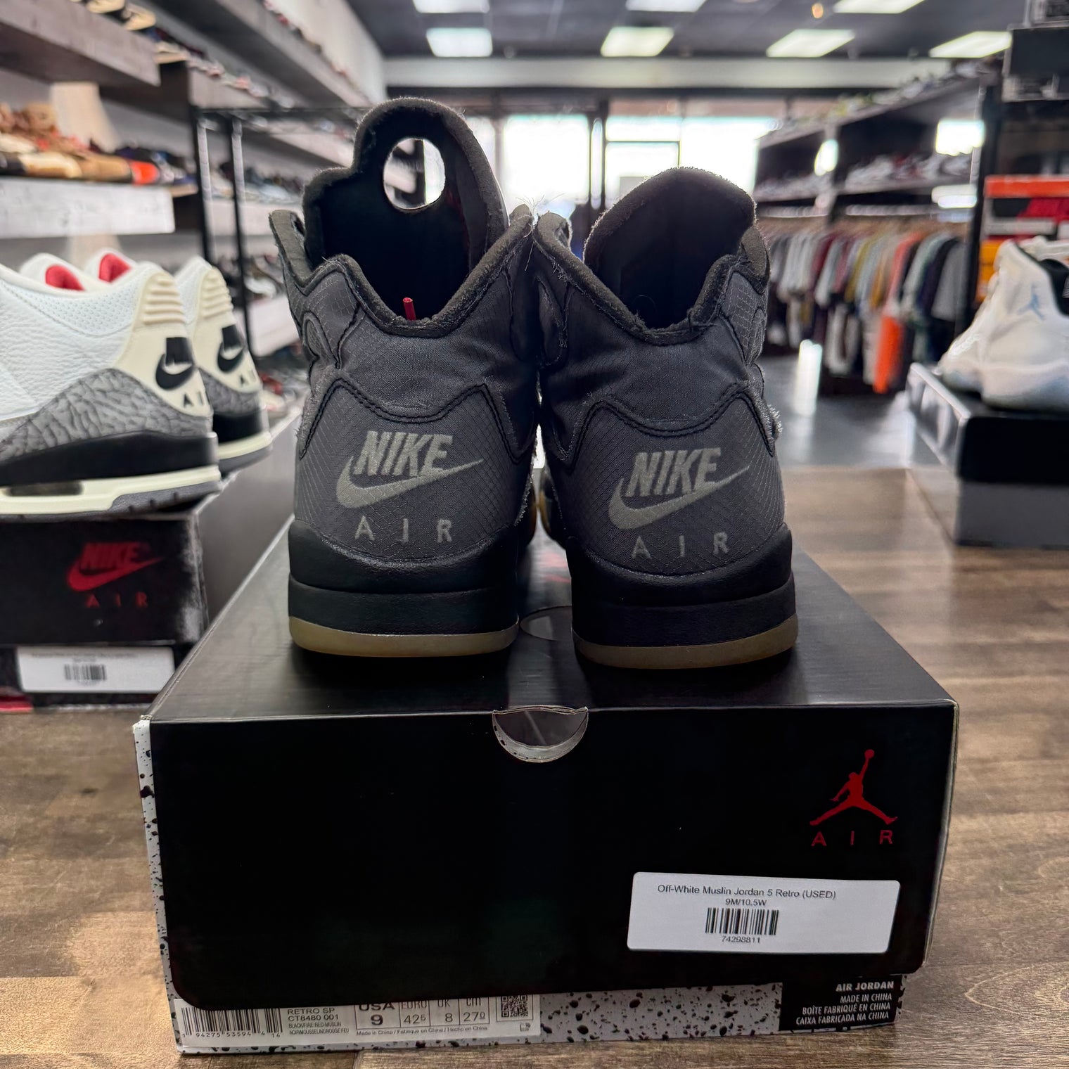 Off-White Muslin Jordan 5 Retro (USED)
