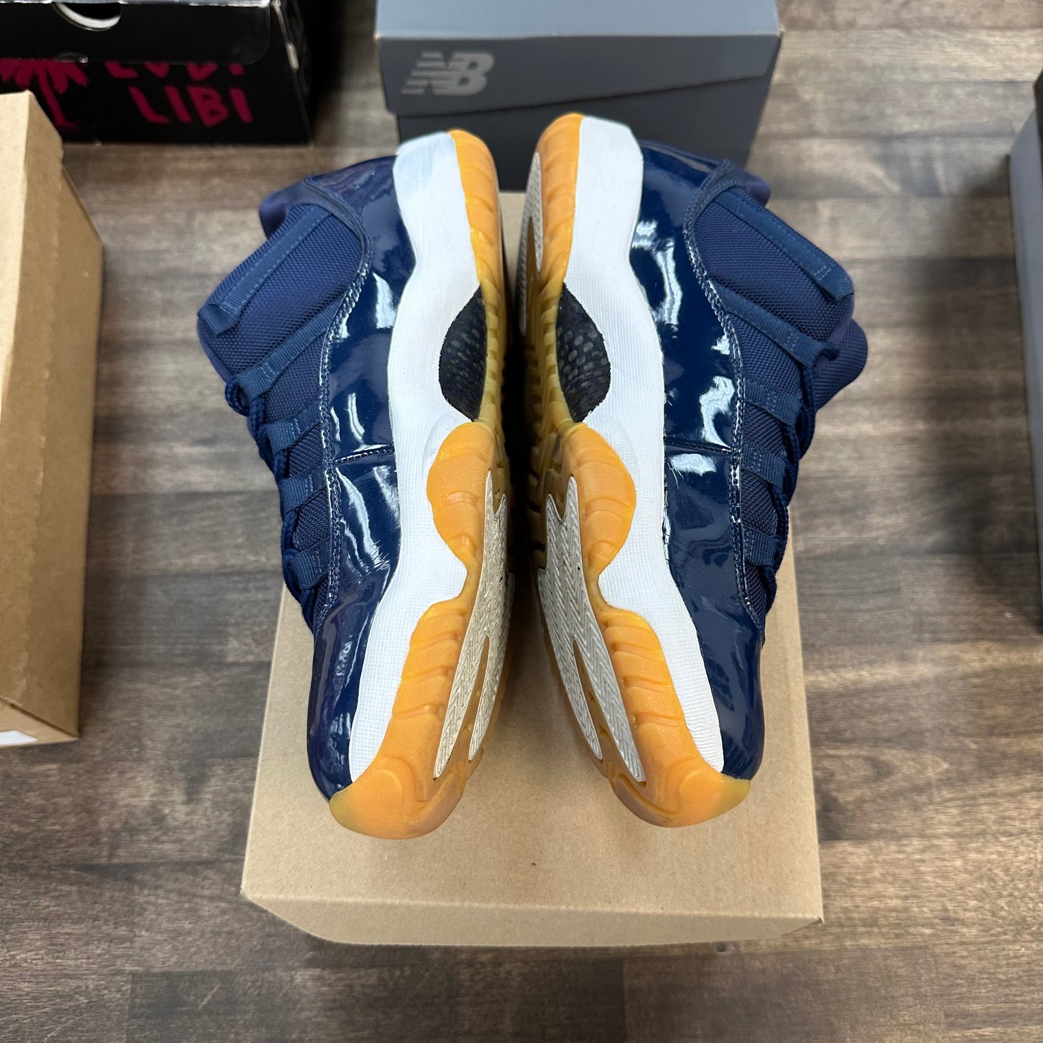 Midnight Navy Jordan 11 Low (USED, No Box)
