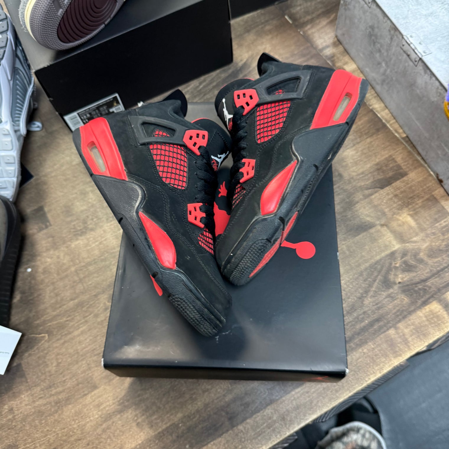 Red Thunder Jordan 4 Retro (GS) (USED)