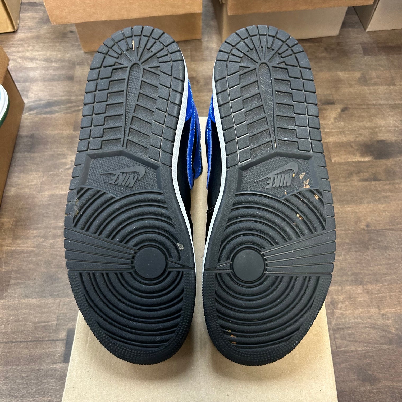 Tumbled Leather Hyper Jordan 1 Mid (USED, No Box)