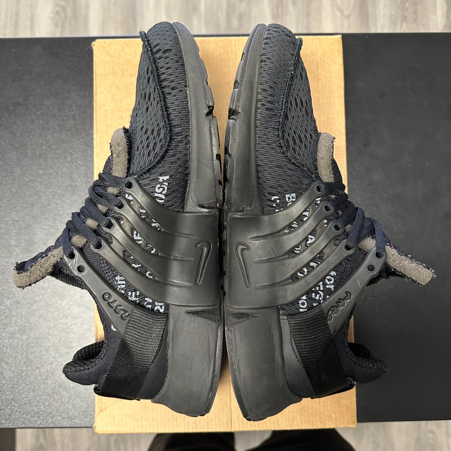 Off-White x Nike Presto Black (USED, no box)