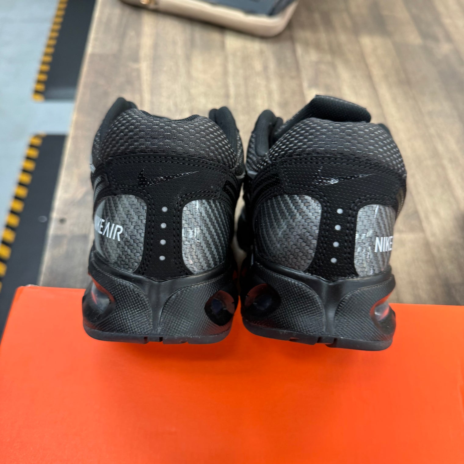 Black Silver Air Max Torch 4 (USED)