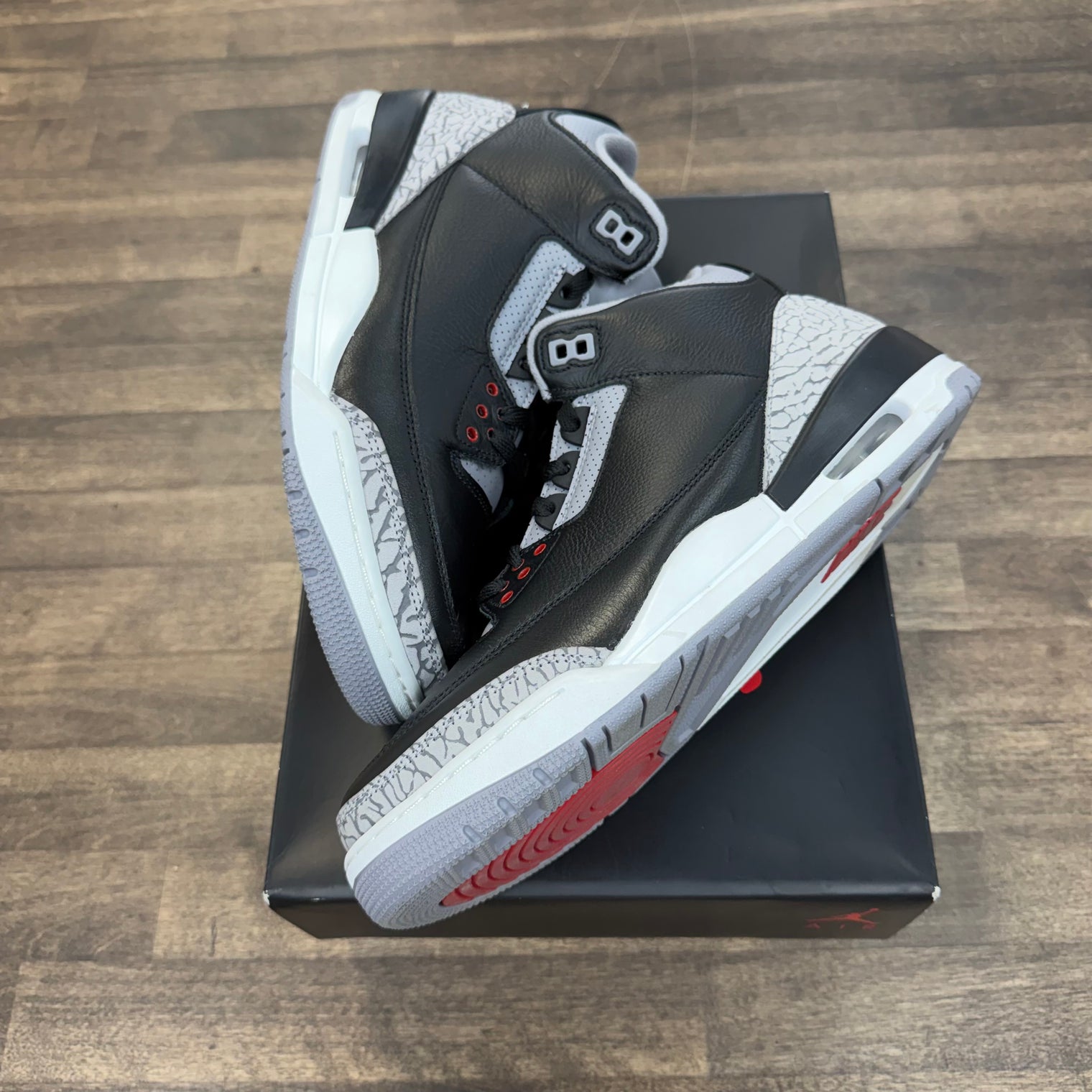Black Cement Jordan 3 (2024) (USED)
