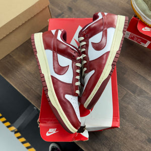Nike Vintage Red Nike Dunk Low (W) (USED) Size 7.5 (Pre-Owned) - Image 1