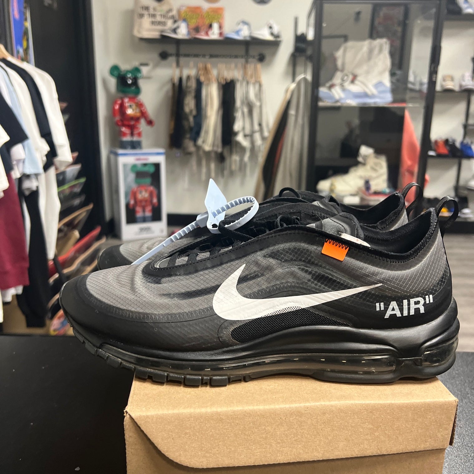 Off-White Air Max 97 Black (USED, no box)