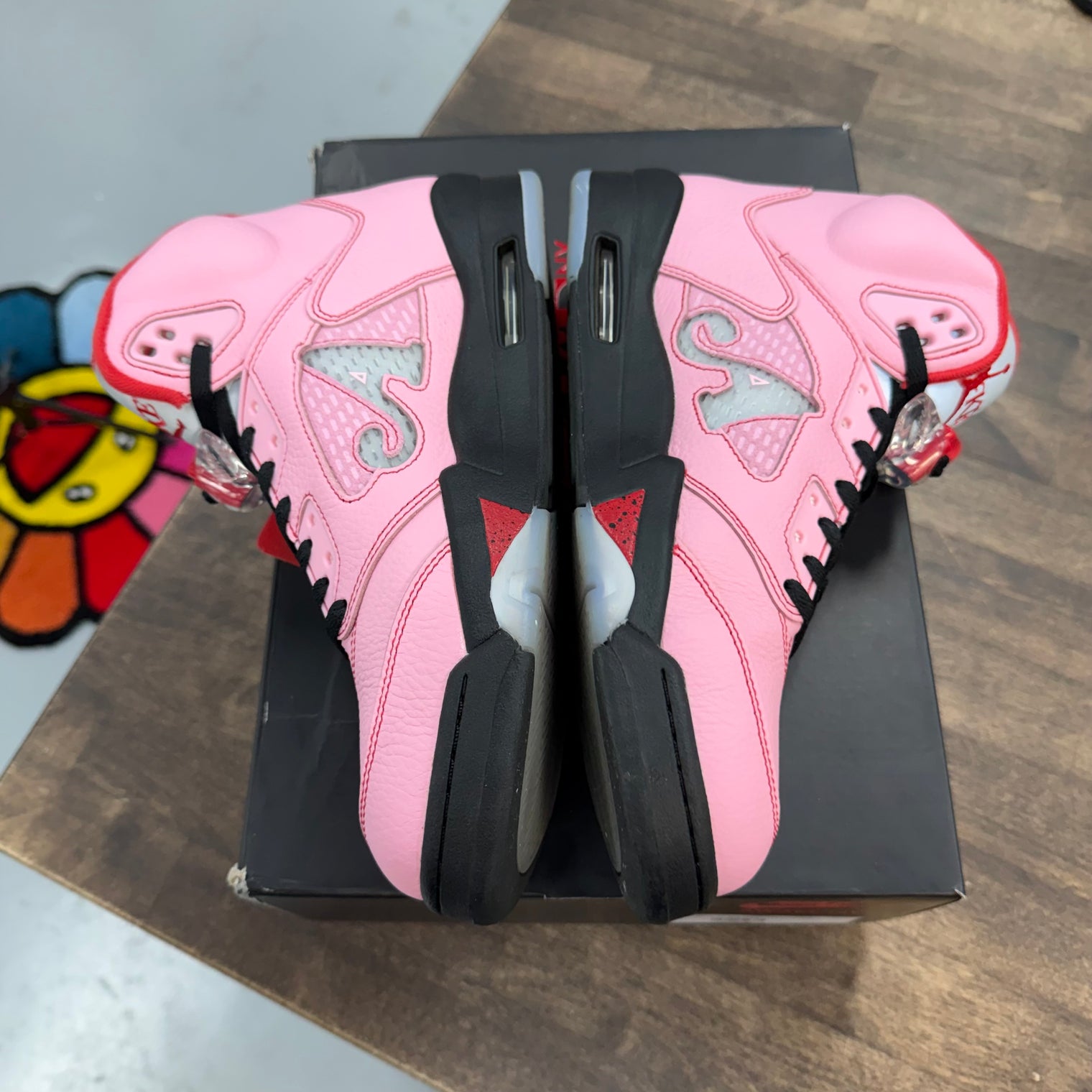 Awake NY Arctic Pink Jordan 5 Retro (USED)