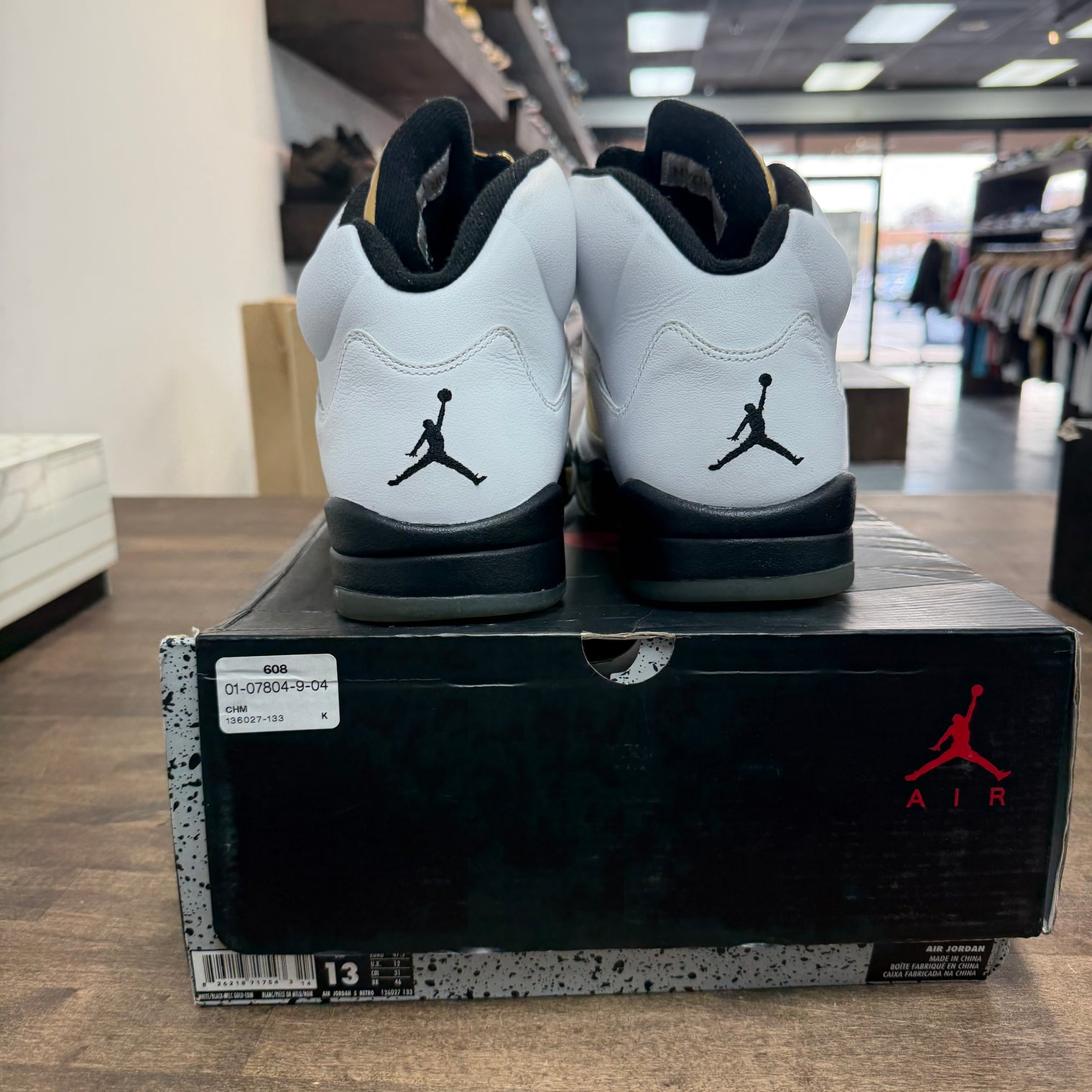 Gold Medal Jordan 5 Retro (USED)