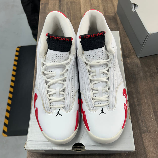 RIP Hamilton Candycane Jordan 14 Retro (USED)