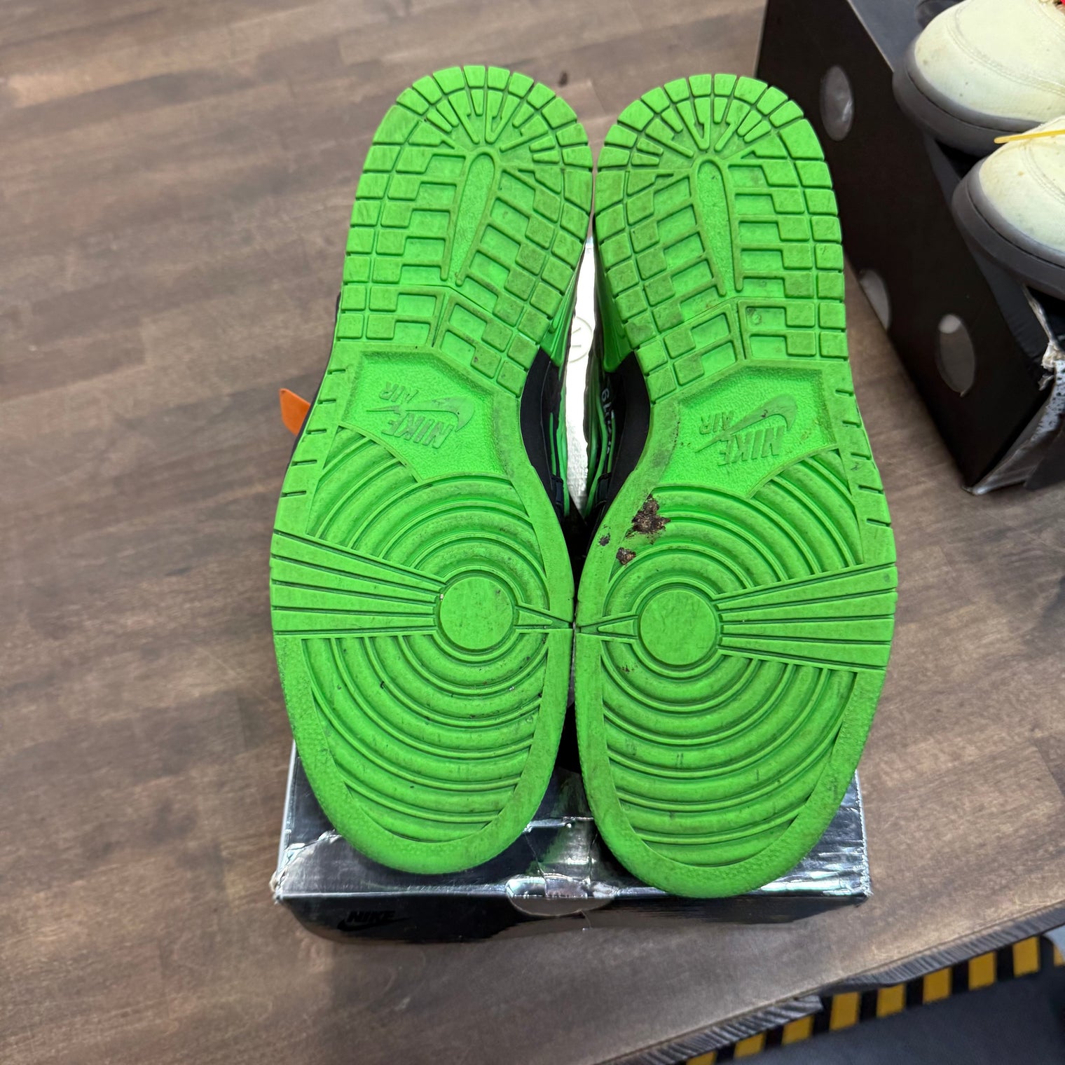 Nike Air Rubber Dunk Off-White Green Strike (US 11) (USED)