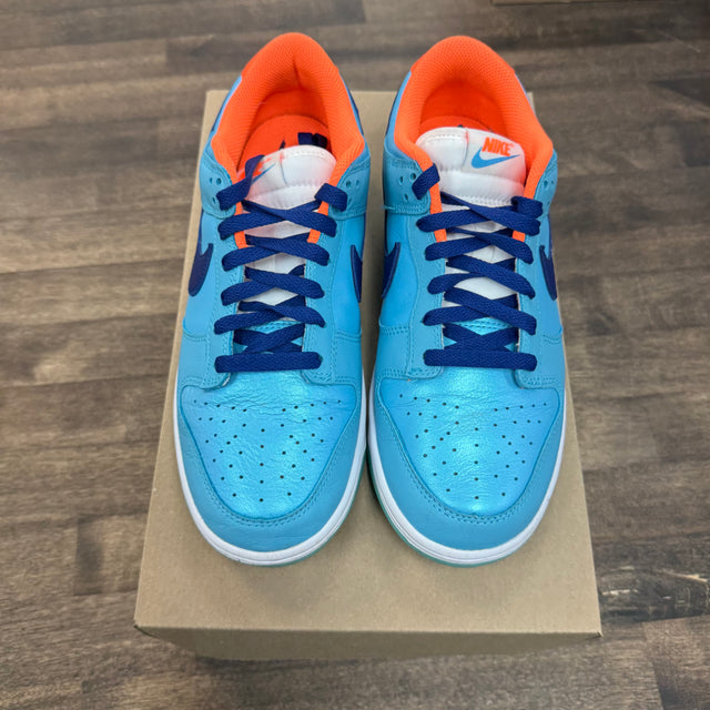 Baltic Blue Total Orange Dunk Low (USED, No Box)