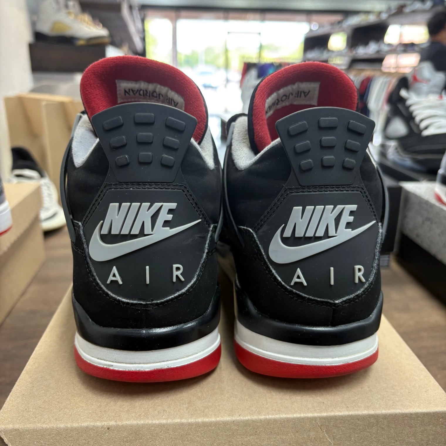 Bred Jordan 4 (2019) (USED, No Box)