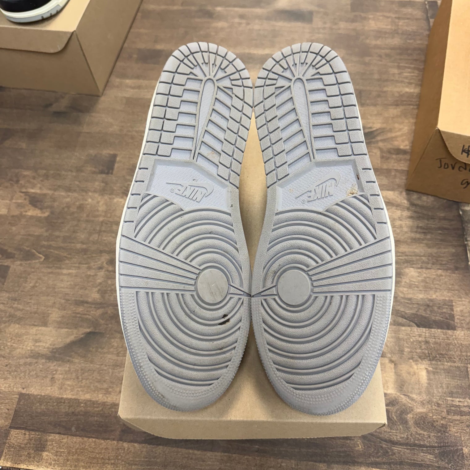 Craft Inside Out Black Jordan 1 Low (USED, No Box)