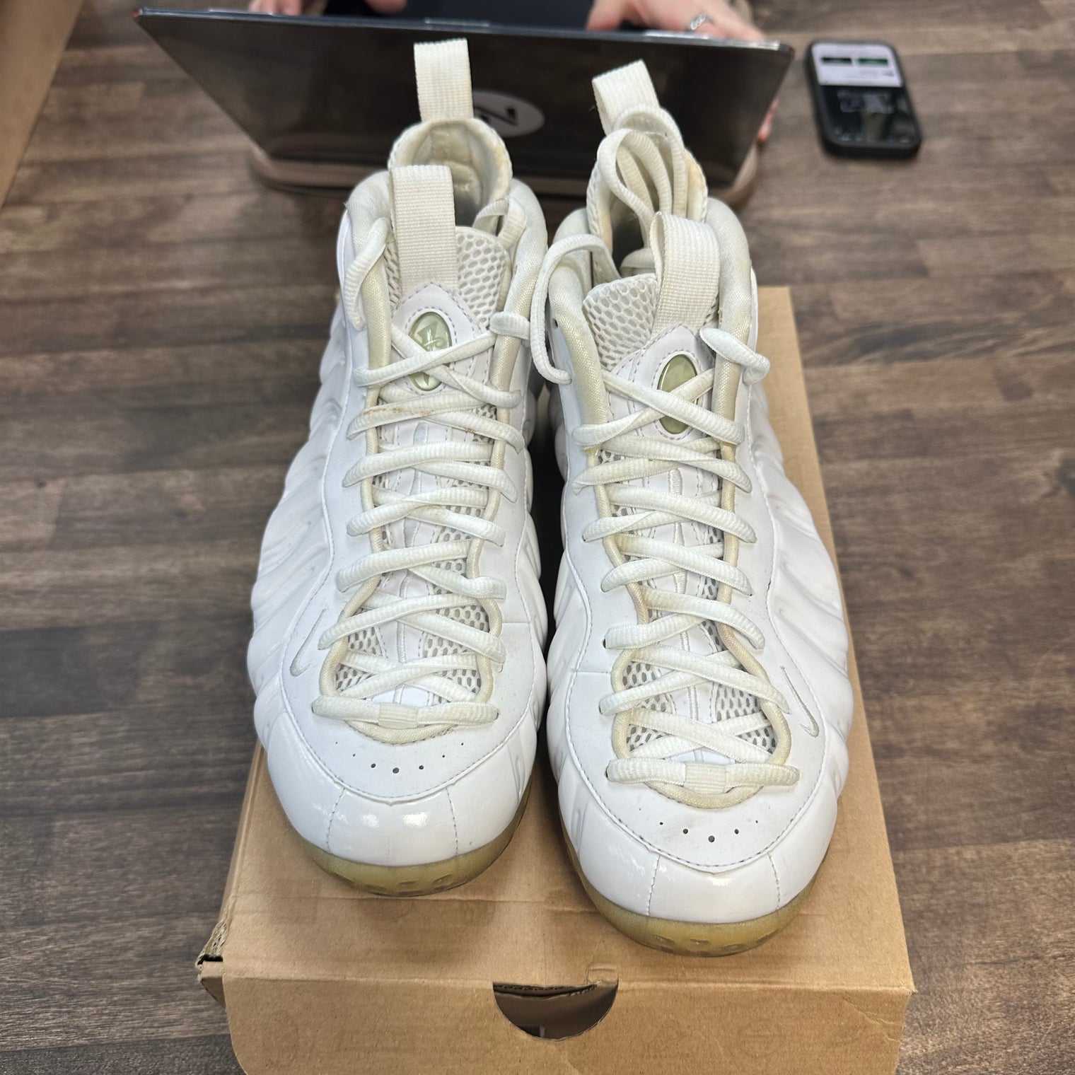 White Out Air Foamposite One (USED)
