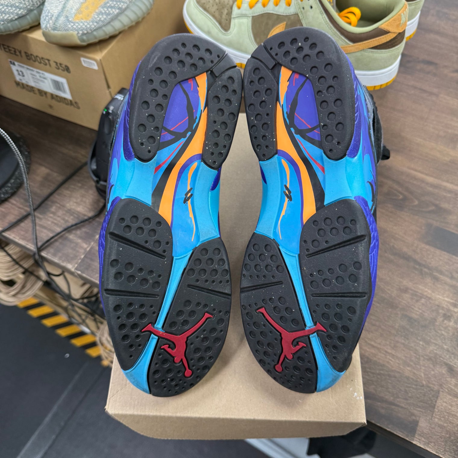 Aqua Jordan 8 Retro (2015) (USED, No Box)