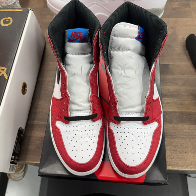 Spider-Man Origin Story Jordan 1 High Retro (USED)