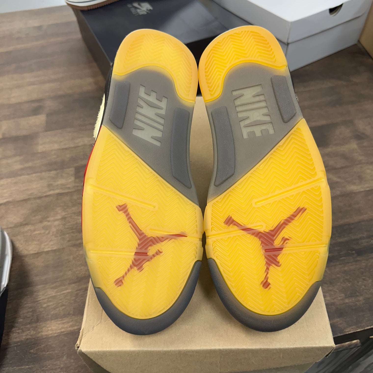 Off White Sail Jordan 5 (B-Grade) (No Box)