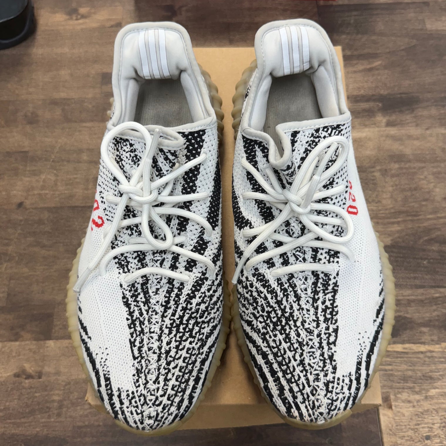 Zebra Yeezy 350 (Used, No Box)