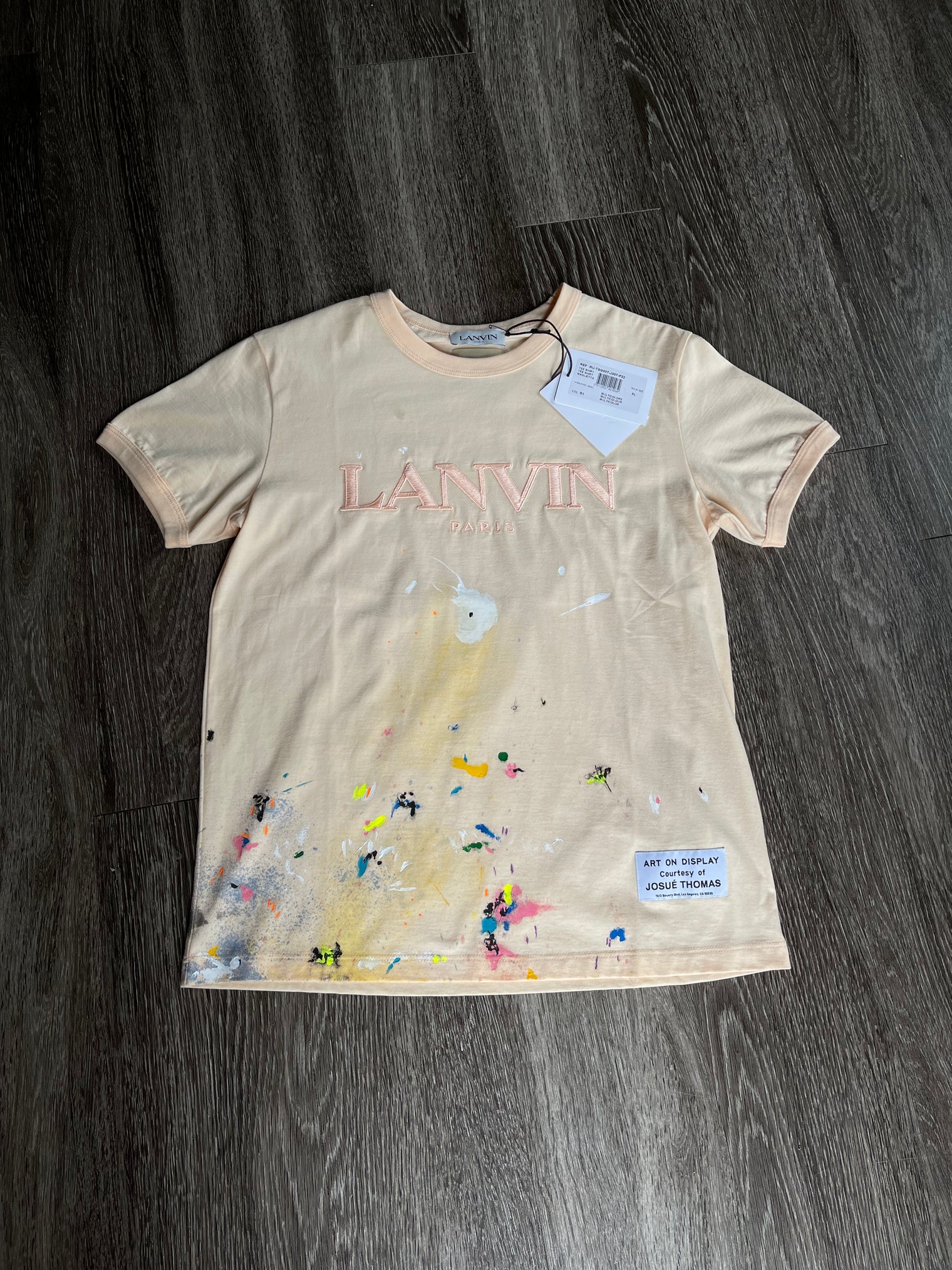 Gallery Dept. x Lanvin Paint Splatter Tee