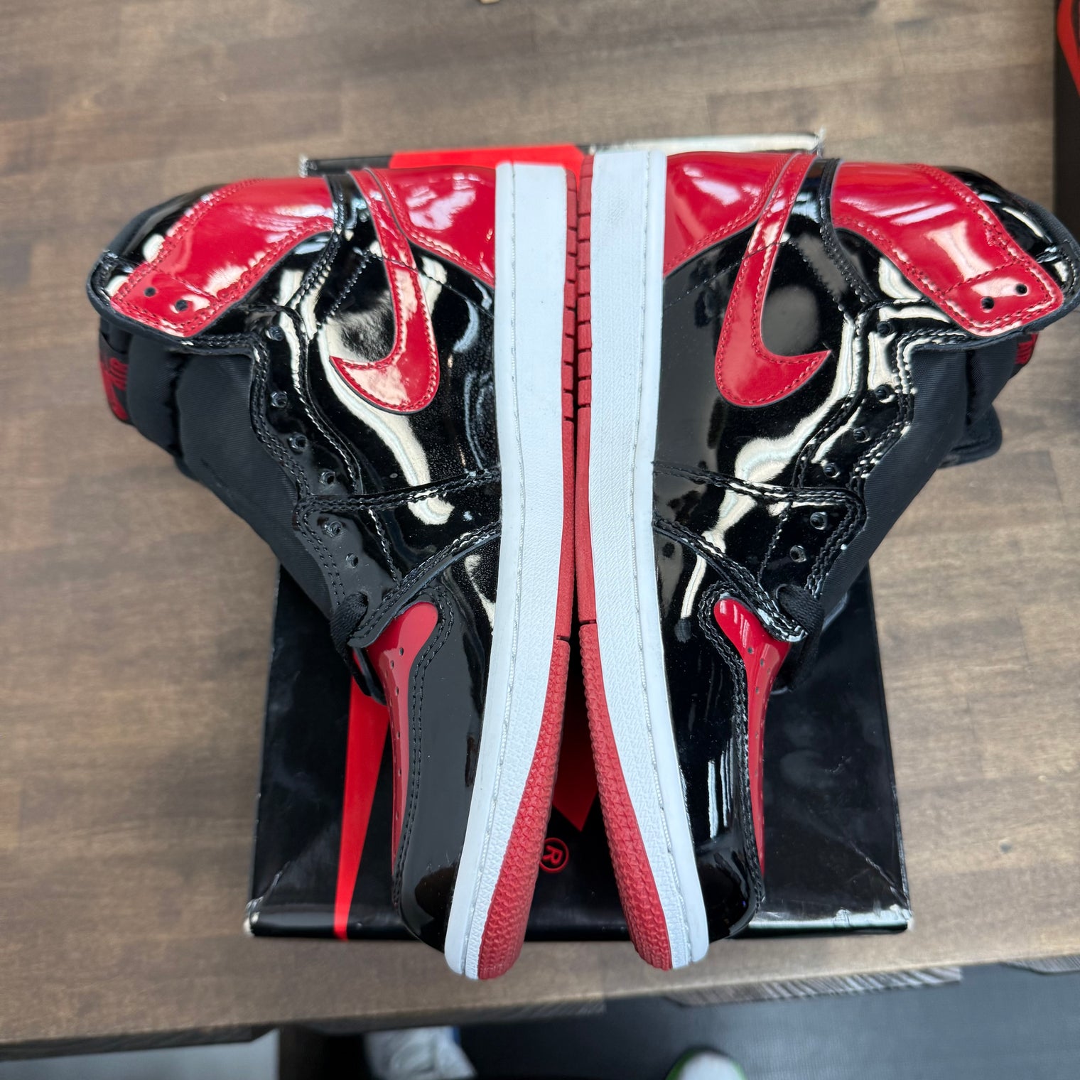 Air Jordan 1 High Patent Bred (Used)