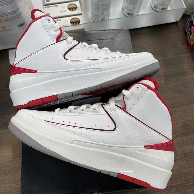 (GS) White Red Jordan 2 (USED)