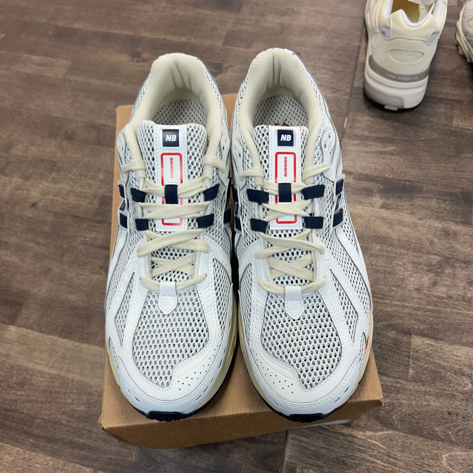 Sea Salt Eclipse True Red New Balance 1906R (USED, No Box)