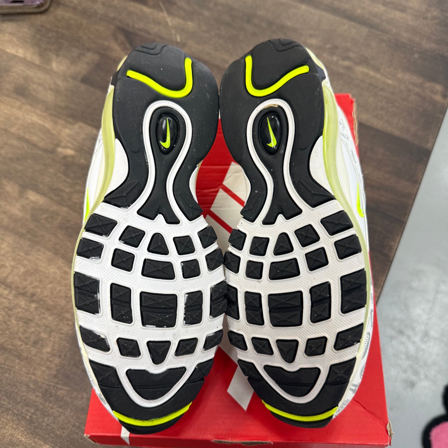 Just Do It White Air Max 97 GS (Used)