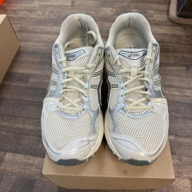 Birch Pure Silver ASICS Gel-Kayano 14 (USED, No Box)