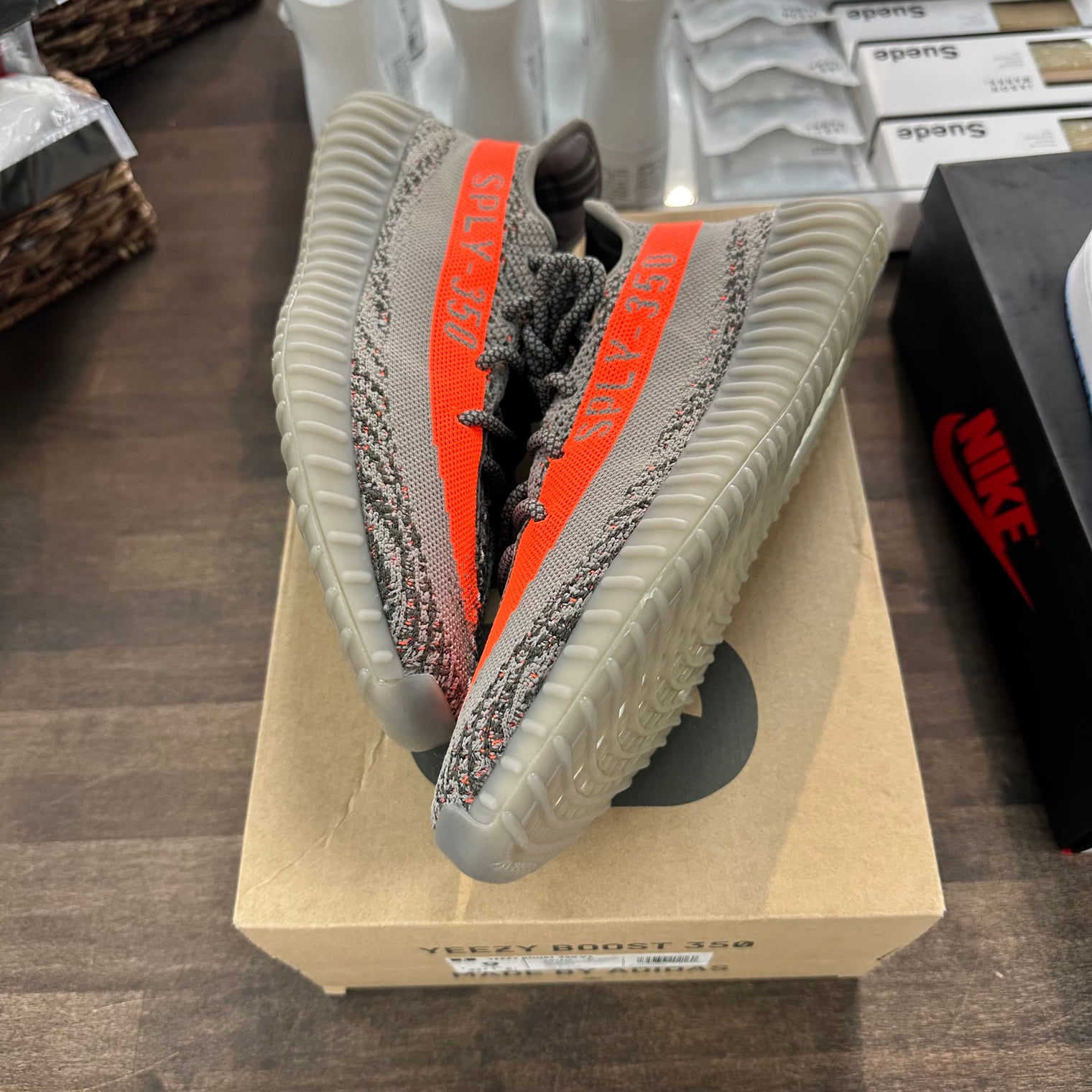 Beluga Reflective Yeezy 350 (Lightly Worn)