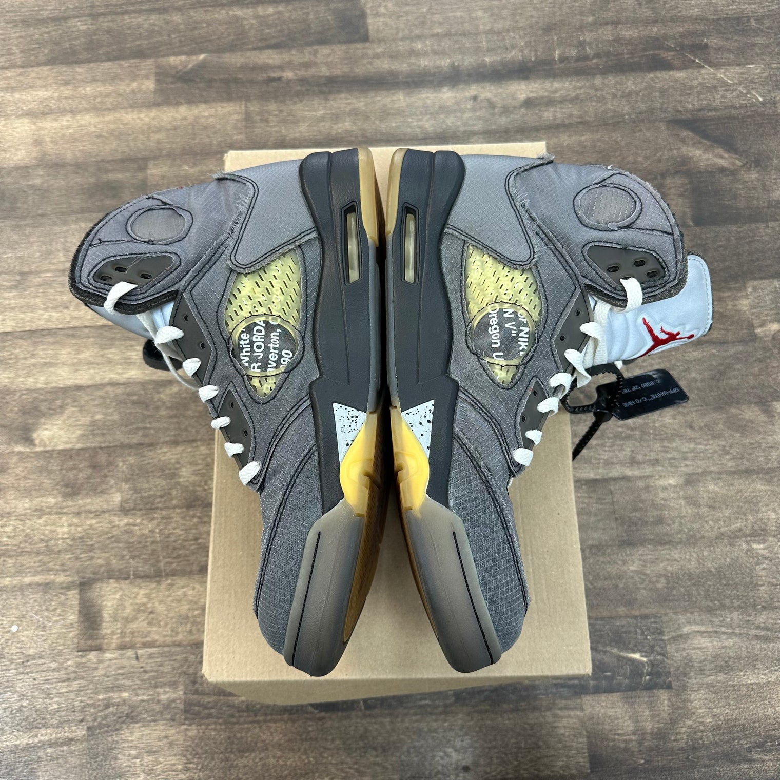 Off-White Muslin Jordan 5 Retro (USED, No Box)