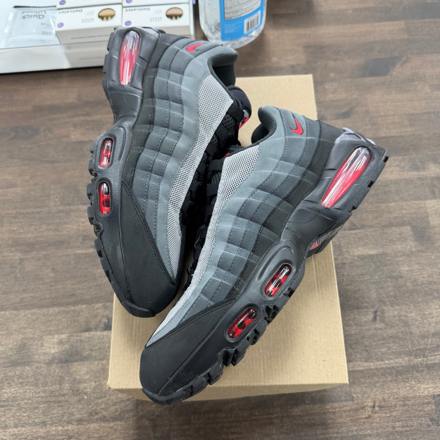 Bright Crimson Air Max 95 Big Bubble (USED, No Box)
