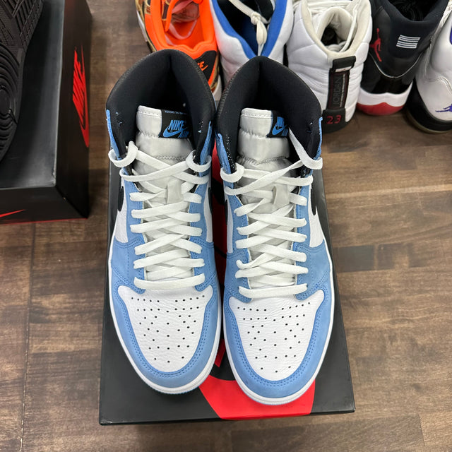 University Blue White Jordan 1 High Retro (USED)
